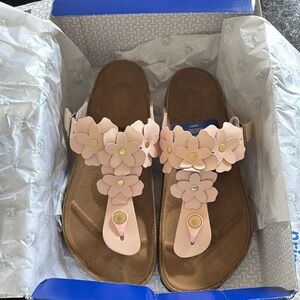 Floral Pink Sandals